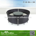 Good quality furniture Modern table sets 5pcs Rattan Round Table Sets